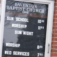 Daventon Baptist Church Cemetery on Sysoon