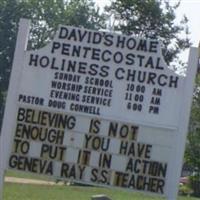 Davids Home Penacostal Holiness Church Cemetery on Sysoon