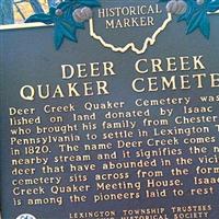 Deer Creek Quaker Cemetery on Sysoon