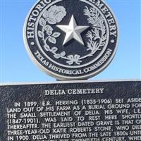 Delia Cemetery on Sysoon
