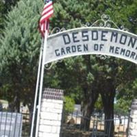 Desdemona Cemetery on Sysoon