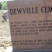 Dewville Cemetery on Sysoon