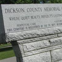Dickson County Memorial Gardens on Sysoon