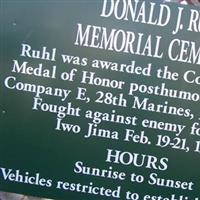 Donald J. Ruhl Memorial Cemetery on Sysoon