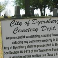 Dyersburg City Cemetery on Sysoon
