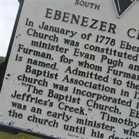 Ebenezer Baptist Church Cemetery on Sysoon