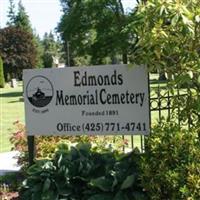 Edmonds Memorial Cemetery on Sysoon