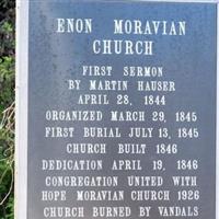 Enon Moravian Cemetery on Sysoon