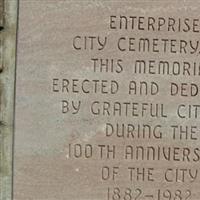 Enterprise City Cemetery on Sysoon