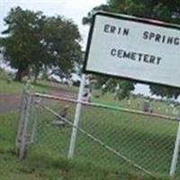 Erin Springs Cemetery on Sysoon