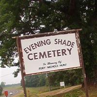 Evening Shade Cemetery on Sysoon