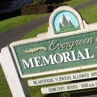 Evergreen Memorial Park on Sysoon