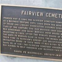 Fairview Cemetery on Sysoon