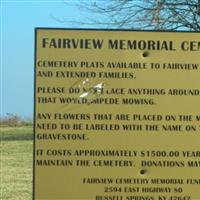 Fairview Memorial Cemetery on Sysoon