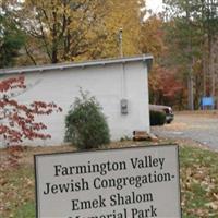 Farmington Valley Jewish Congregation Memorial Pk on Sysoon