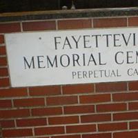 Fayetteville Memorial Cemetery on Sysoon