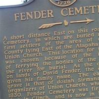 Fender Cemetery on Sysoon