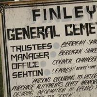 Finley General Cemetery on Sysoon