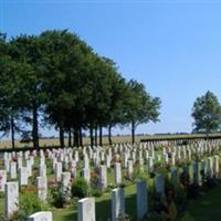 Fontenay-le-Pesnel War Cemetery, Tessel on Sysoon