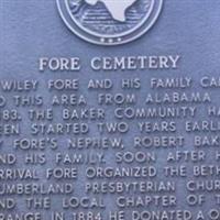 Fore Cemetery on Sysoon