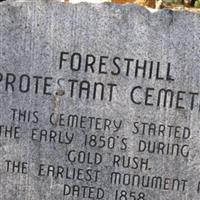 Foresthill Community Cemetery on Sysoon