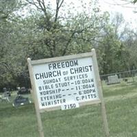 Freedom Church of Christ Cemetery on Sysoon