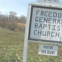 Freedom General Baptist Church Cemetery on Sysoon