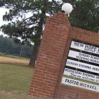 New Hope Freewill Baptist Church Cemetery on Sysoon