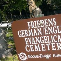 Friedens German/English Evangelical Cemetery on Sysoon