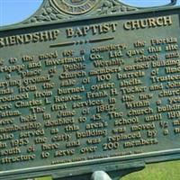 Friendship Baptist Cemetery on Sysoon