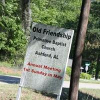 Old Friendship Primitive Baptist Cemetery on Sysoon