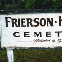 Frierson-Hendry Cemetery on Sysoon