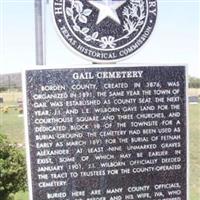 Gail Cemetery on Sysoon