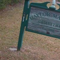 Gaylor-Mathis Cemetery on Sysoon