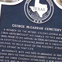 George McGarrah Cemetery on Sysoon