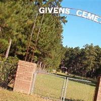 Givens Cemetery on Sysoon