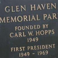 Glen Haven Memorial Park and Mausoleum on Sysoon