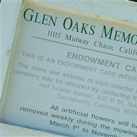 Glen Oaks Memorial Park on Sysoon