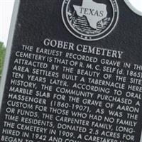 Gober Cemetery on Sysoon