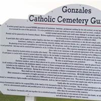 Gonzales Catholic Cemetery on Sysoon