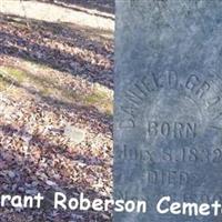 Grant Roberson Cemetery on Sysoon