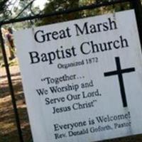 Great Marsh Baptist Cemetery (Saint Pauls) on Sysoon