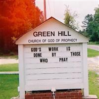 Green Hill Church of God of Prophecy Cemetery on Sysoon