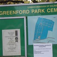 Greenford Park Cemetery on Sysoon