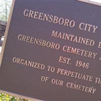Greensboro City Cemetery on Sysoon