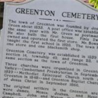 Greenton Cemetery on Sysoon