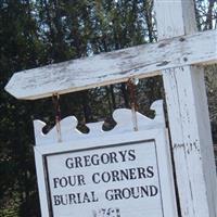Gregorys Four Corners Burial Ground on Sysoon