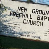 New Ground Freewill Baptist Church Cemetery on Sysoon