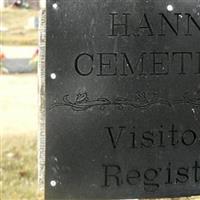 Hanna Cemetery on Sysoon
