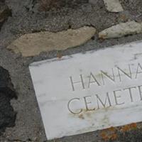 Hannah Cemetery on Sysoon